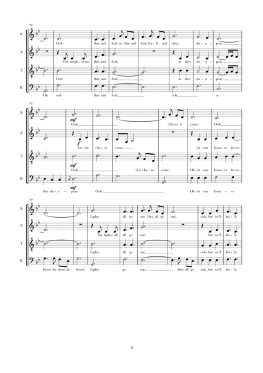 We Will Rise Again 4-Part scores gallery preview page 5