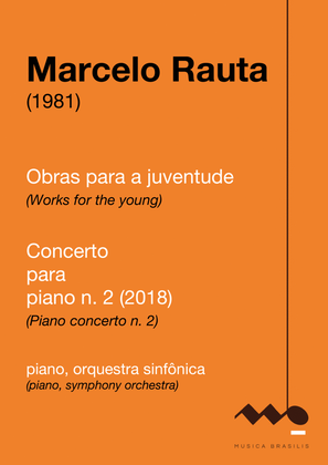 Book cover for Concerto para piano n. 2 (versão para orquestra sinfônica)