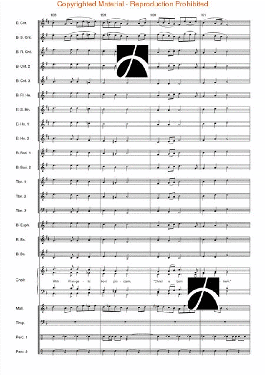 The Spirit of Christmas The Spirit of Christmas Concert Band scores gallery preview page 31