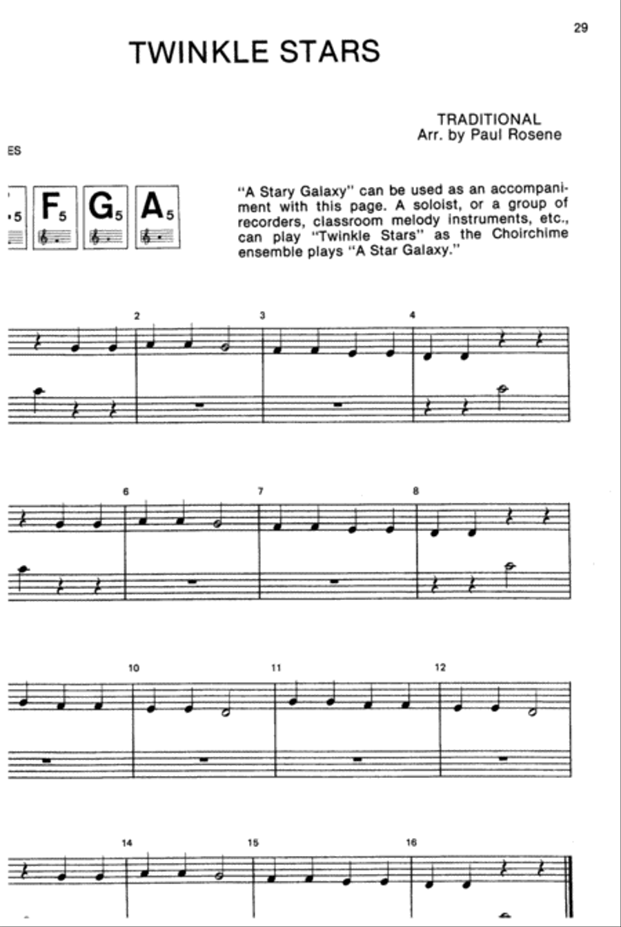 Making Music with Choirchime Instruments 3-Octaves scores gallery preview page 22