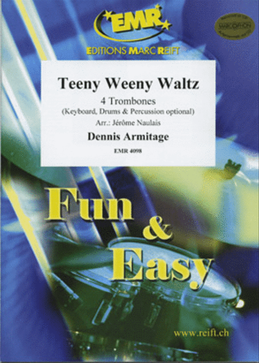 Teeny Weeny Waltz Trombone Quartet scores gallery preview page 1