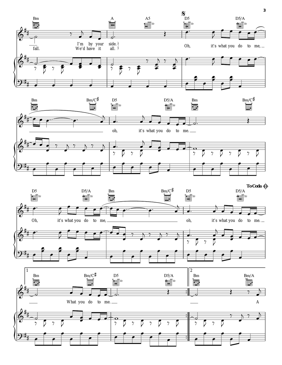 Hey There Delilah Piano, Vocal, Guitar scores gallery preview page 3
