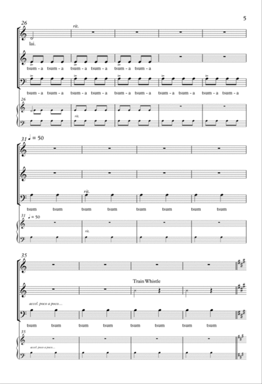 Diu Diu Dang 3-Part scores gallery preview page 4