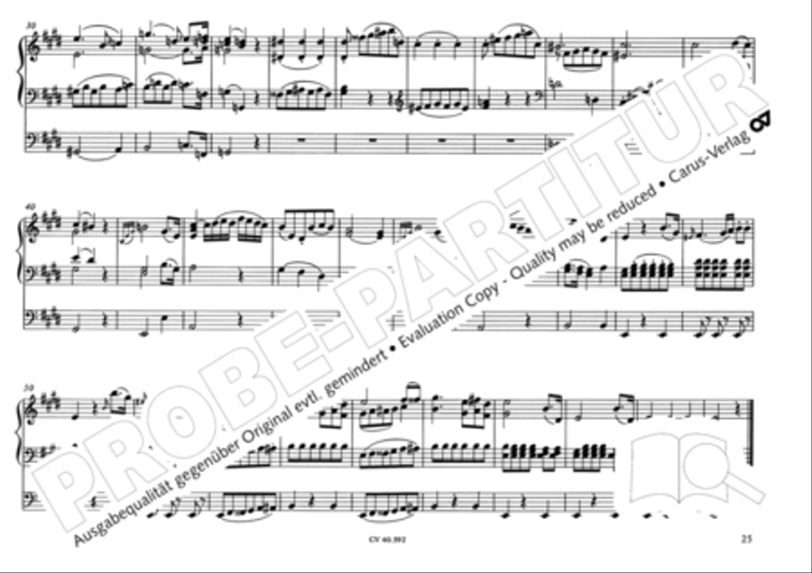 Free Organ Music from the Romantic Period, Vol. II (Freie Orgelmusik der Romantik, Band II) Organ scores gallery preview page 26