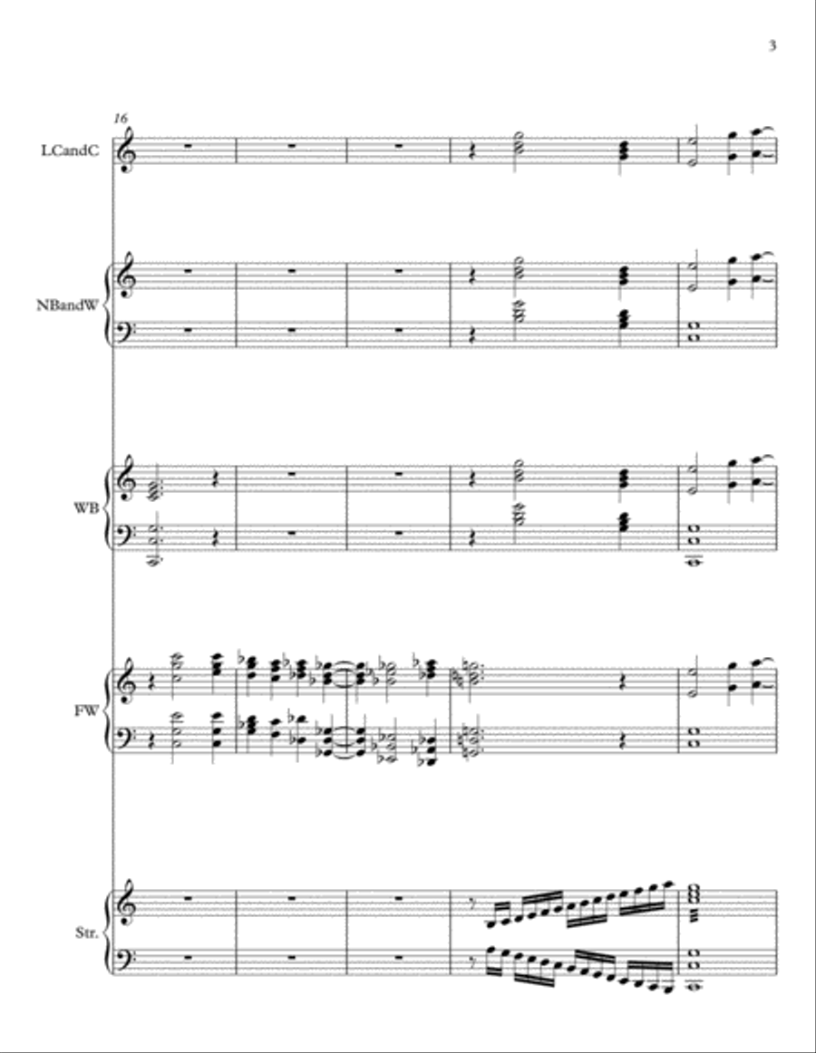 Beyond the Horizon Small Ensemble scores gallery preview page 3
