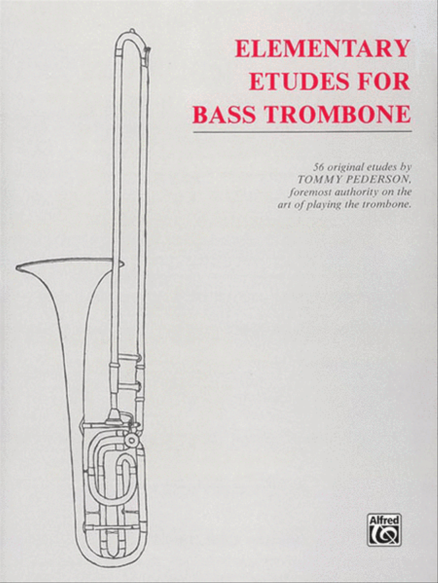 Etudes for Bass Trombone Baritone Horn scores gallery preview page 1
