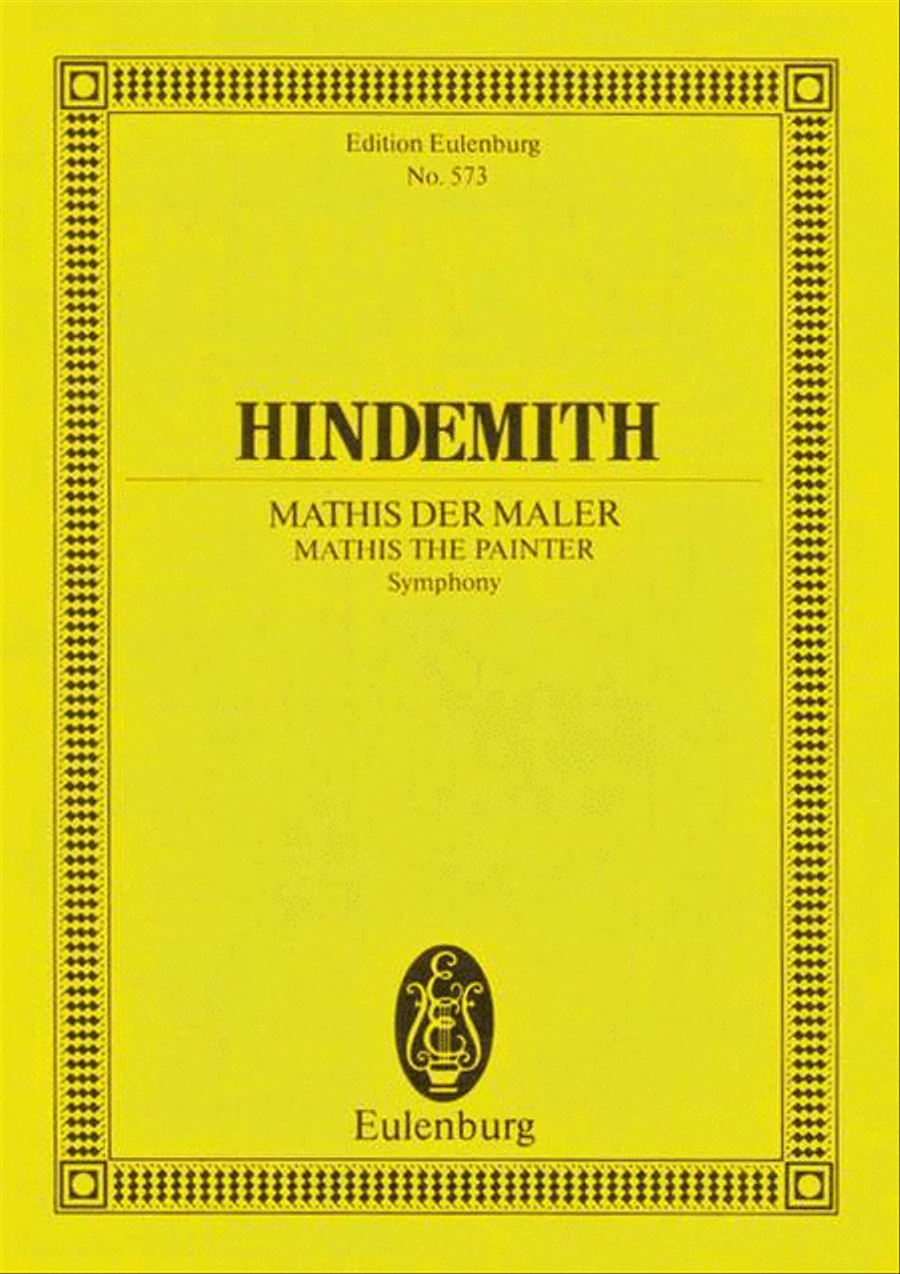 Mathis der Maler (1934) Mathis der Maler (1934) Orchestra scores gallery preview page 1