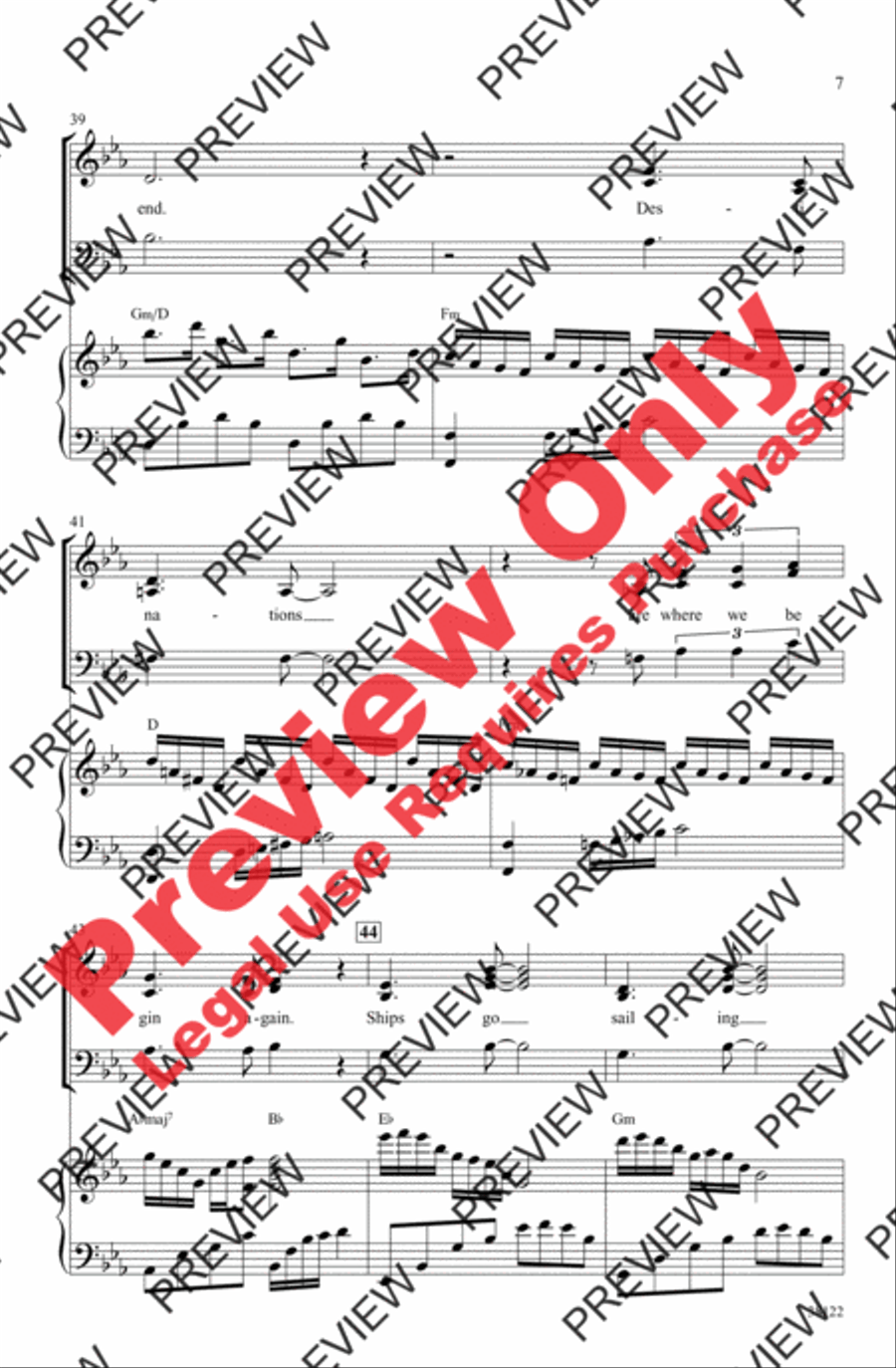 Believe 3-Part scores gallery preview page 7