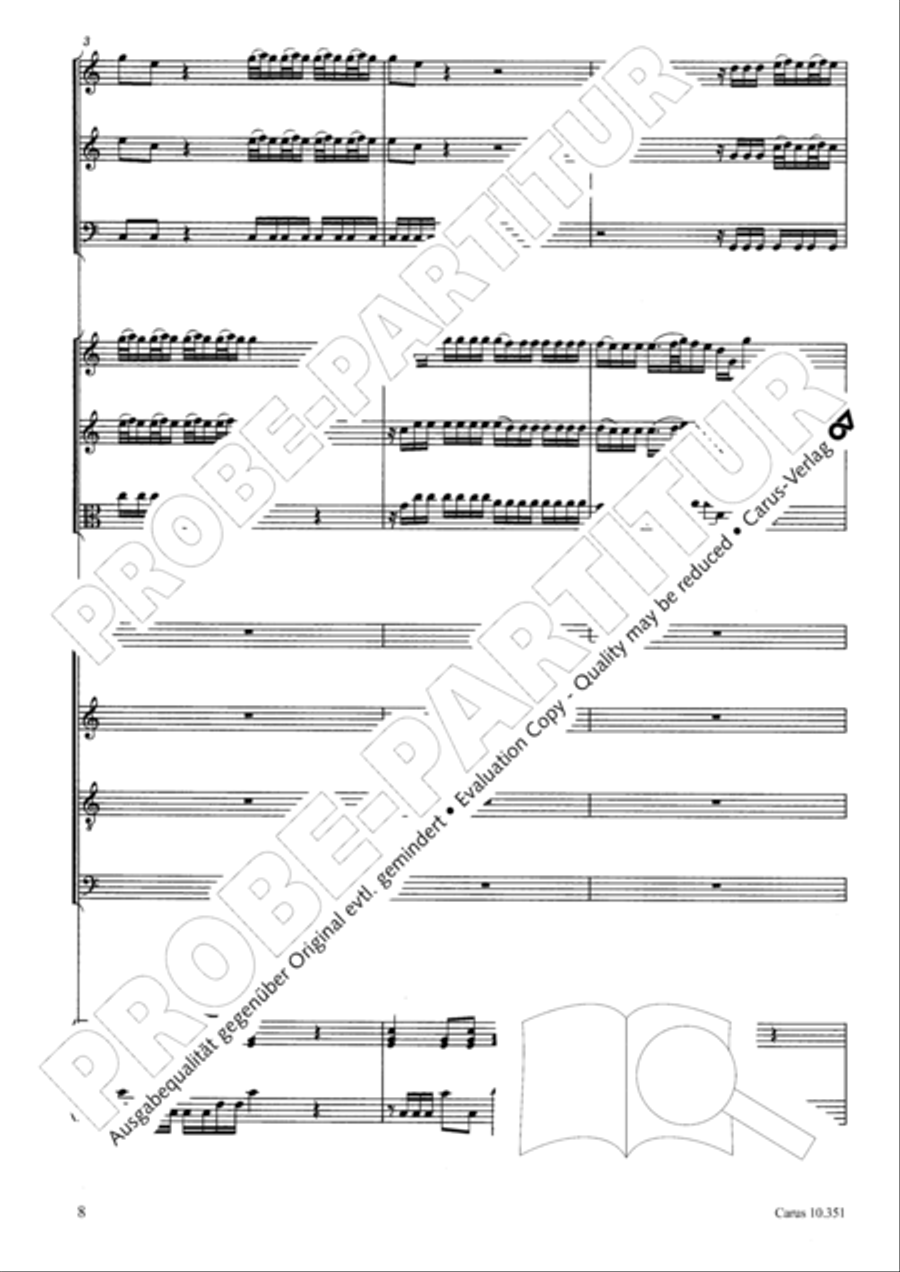 Magnificat Magnificat 4-Part scores gallery preview page 9