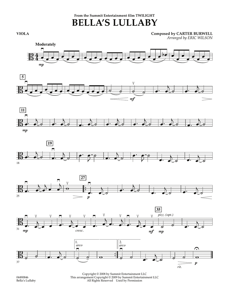 Bella's Lullaby (from 