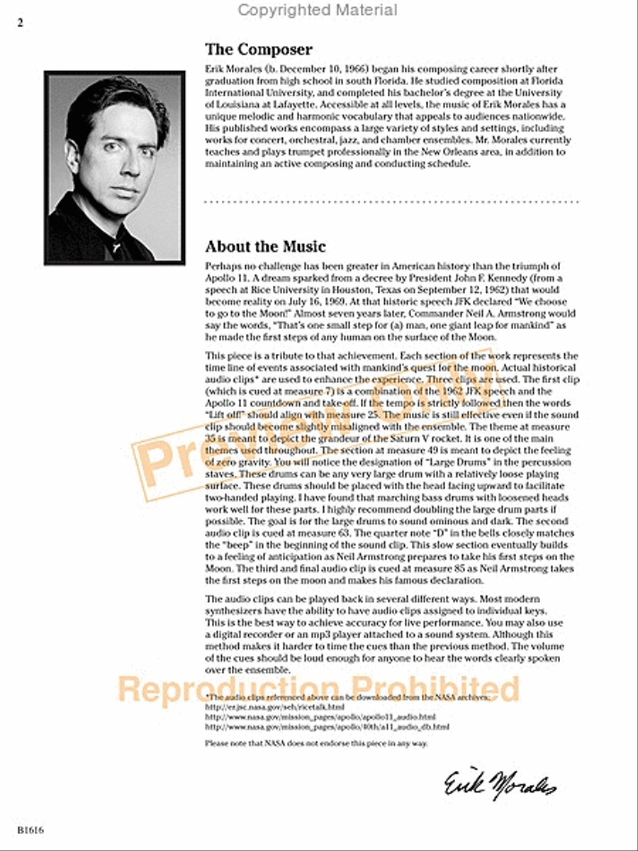 One Giant Leap Concert Band scores gallery preview page 3