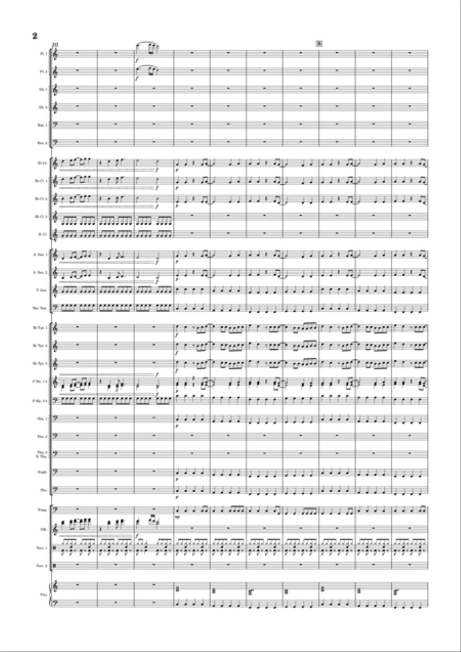 Angeleyes Concert Band scores gallery preview page 2