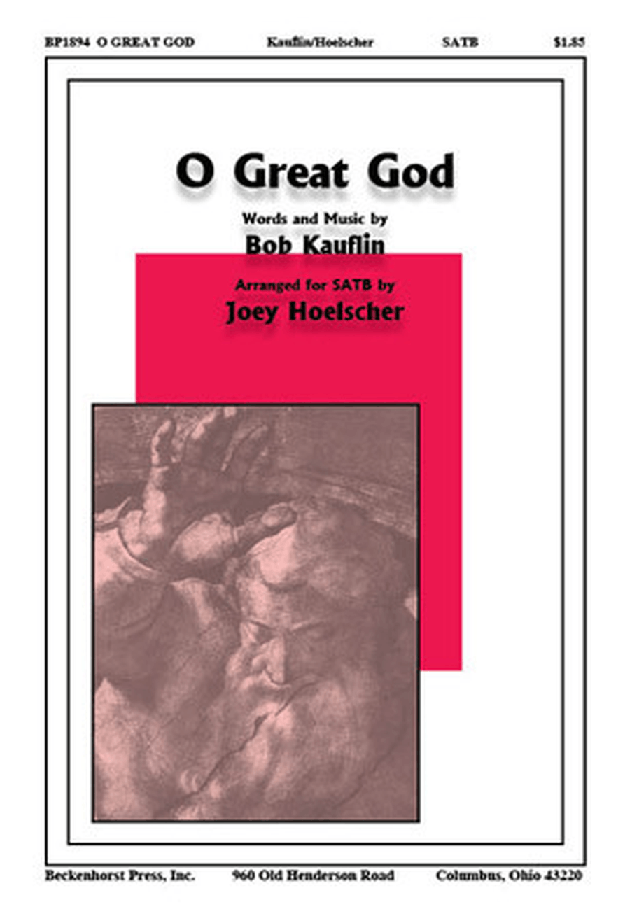 O Great God (SATB) image number null