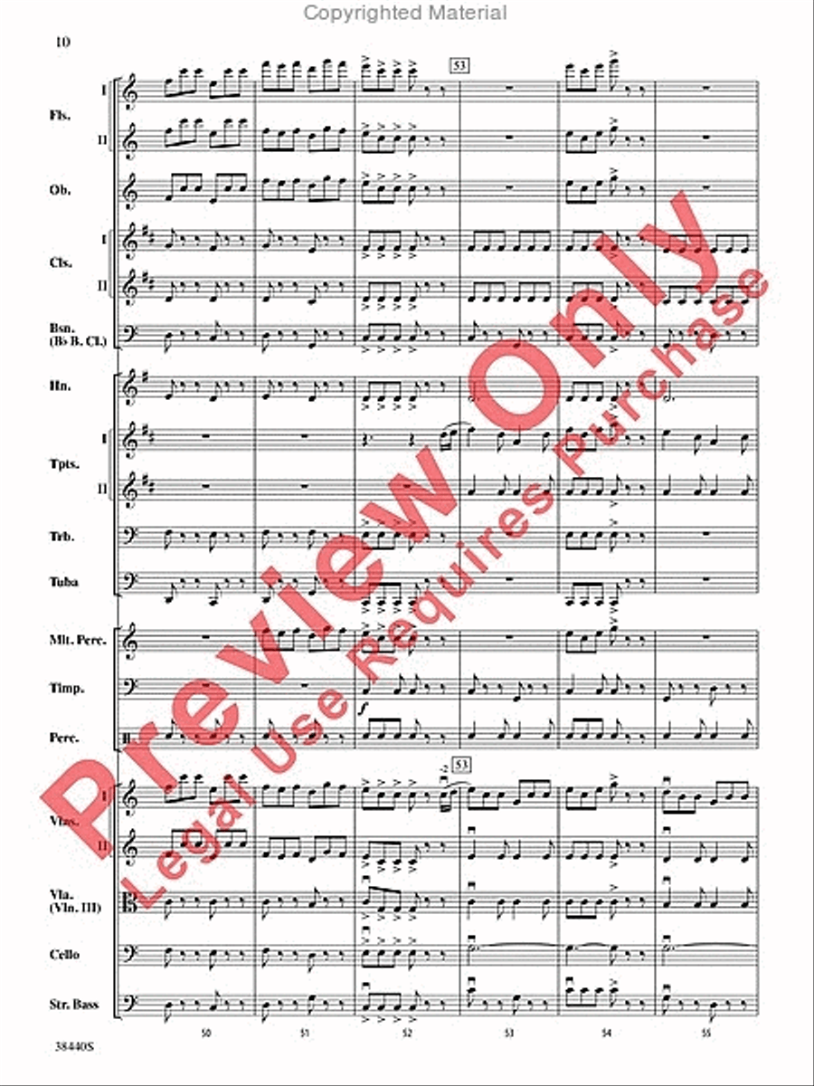 Leroy Anderson's Irish Suite, Part 1 (Themes from) Full Orchestra scores gallery preview page 11
