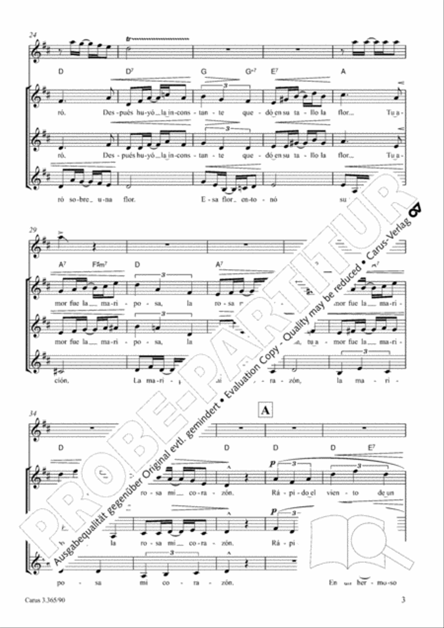 Innocent Butterfly Innocent Butterfly Choir scores gallery preview page 4