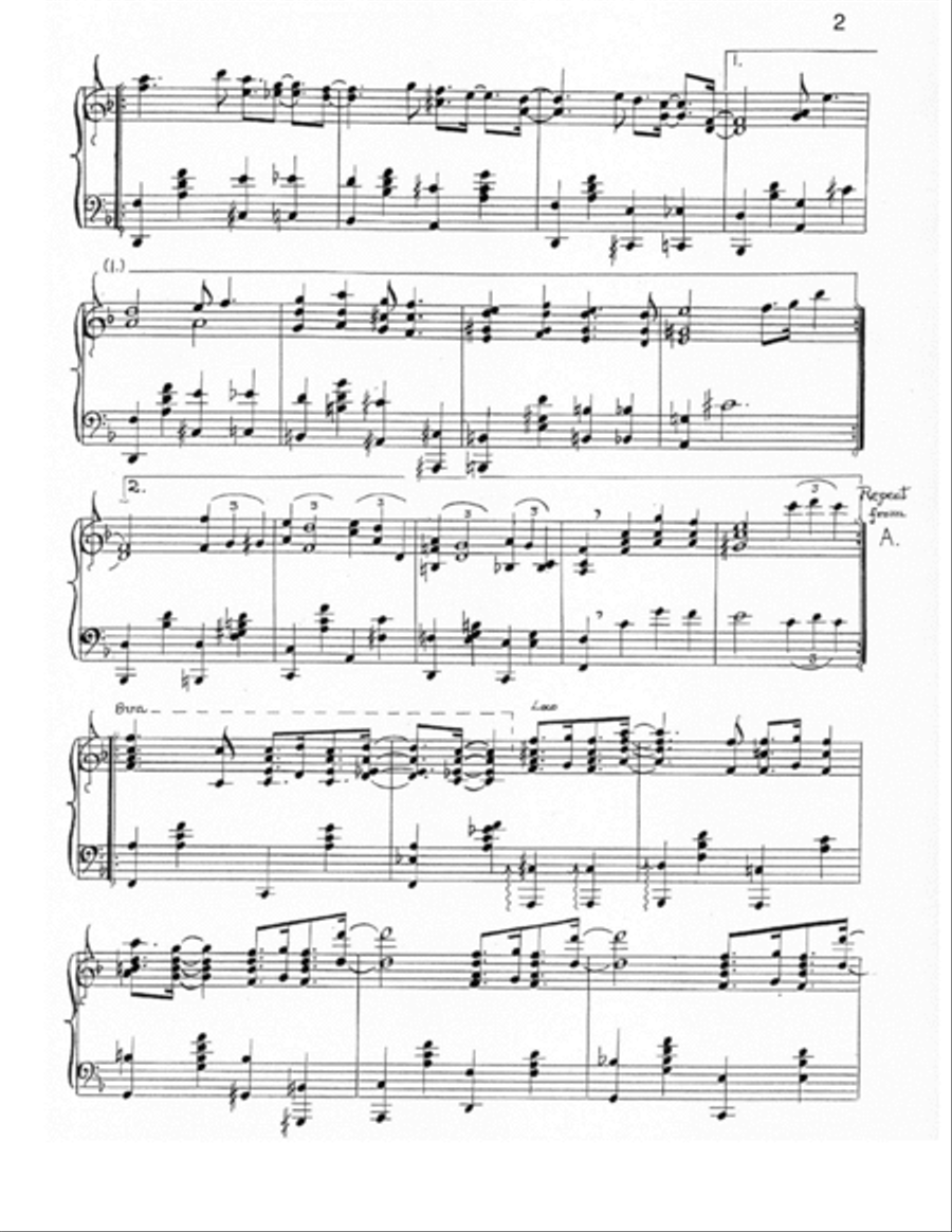 We Danced Piano Solo scores gallery preview page 2