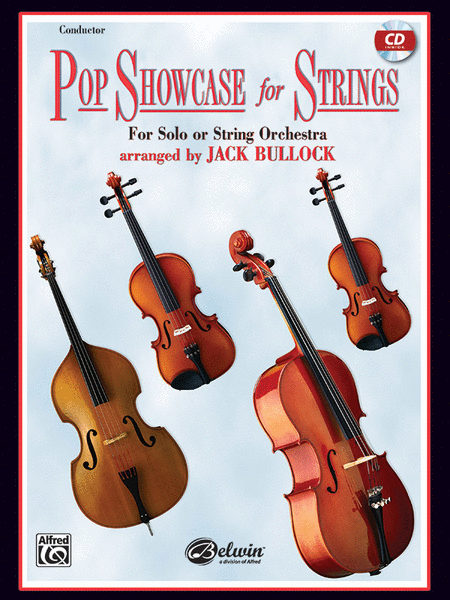 Pop Showcase For Strings Conductor Book/cd