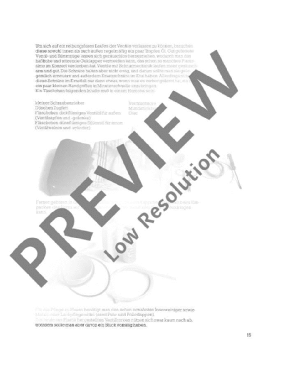 Horn-Schule Horn scores gallery preview page 16