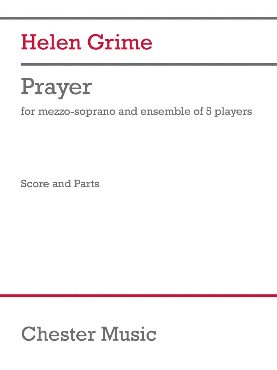 Prayer (Score and Parts)