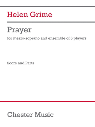 Book cover for Prayer (Score and Parts)