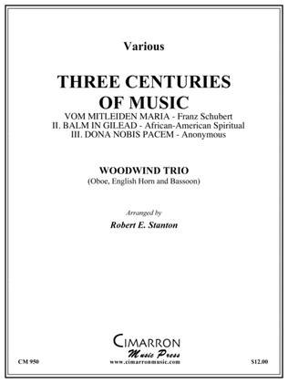 Book cover for Three Centuries of Music