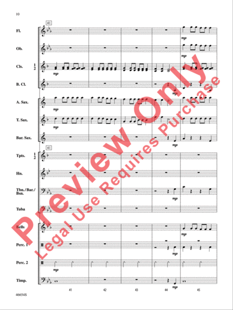Alchemy Alchemy Concert Band scores gallery preview page 11