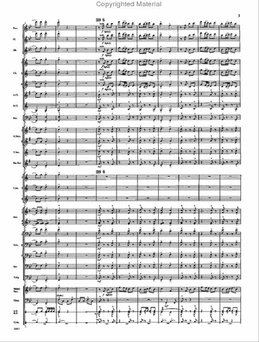Centuria Concert Band scores gallery preview page 4
