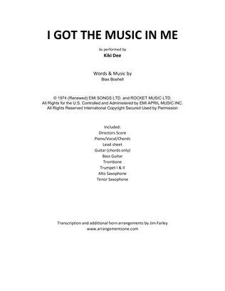 Book cover for I've Got The Music In Me