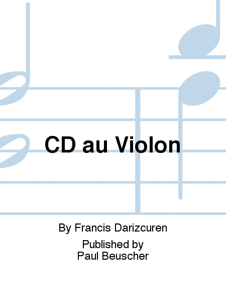 CD au Violon