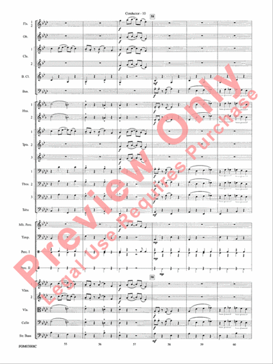 Chicago (from the musical Chicago) Full Orchestra scores gallery preview page 13