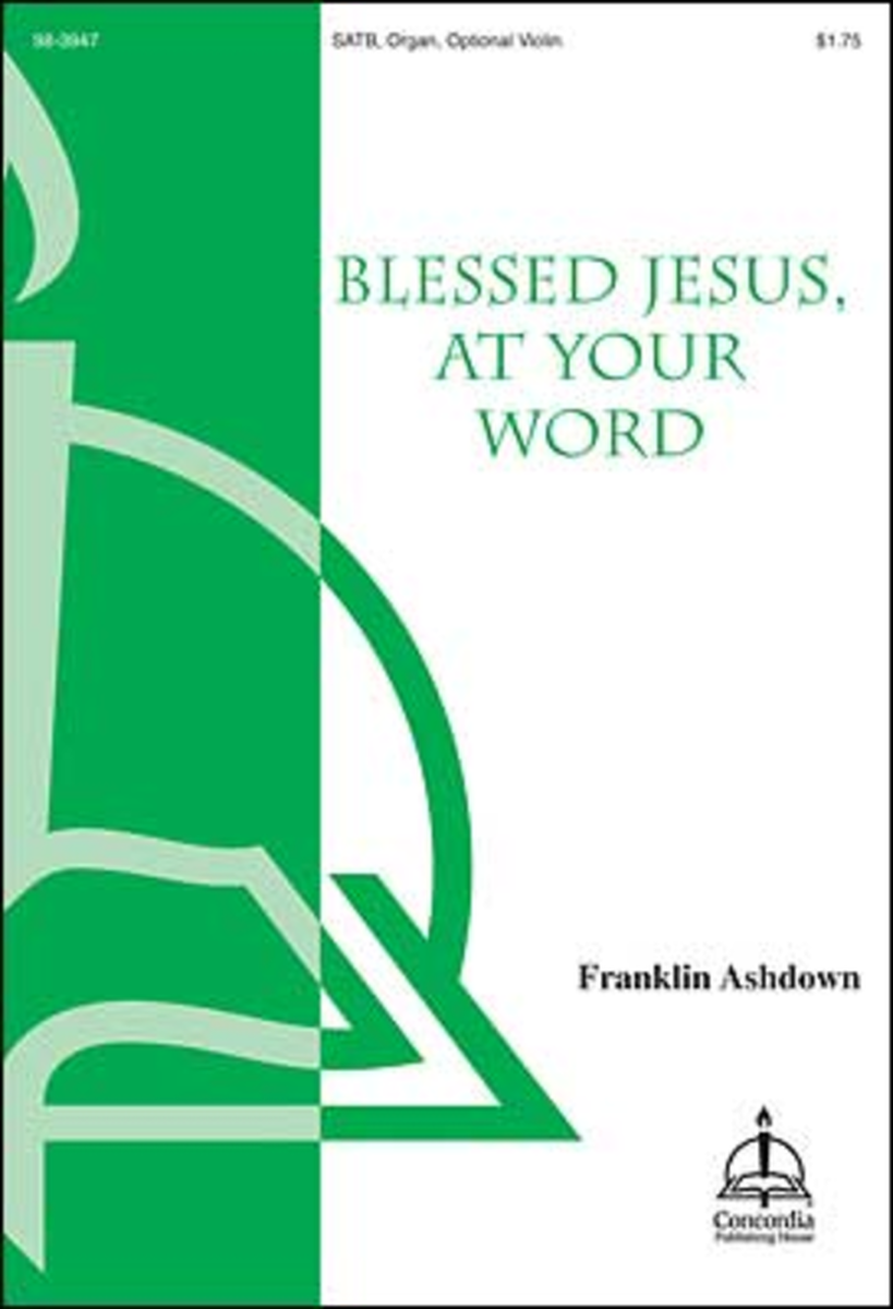 Blessed Jesus, at Thy Word image number null