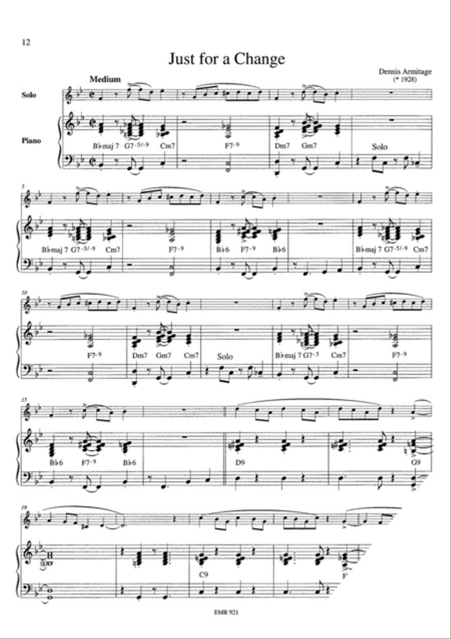 Be-Bop Tenor Saxophone scores gallery preview page 6