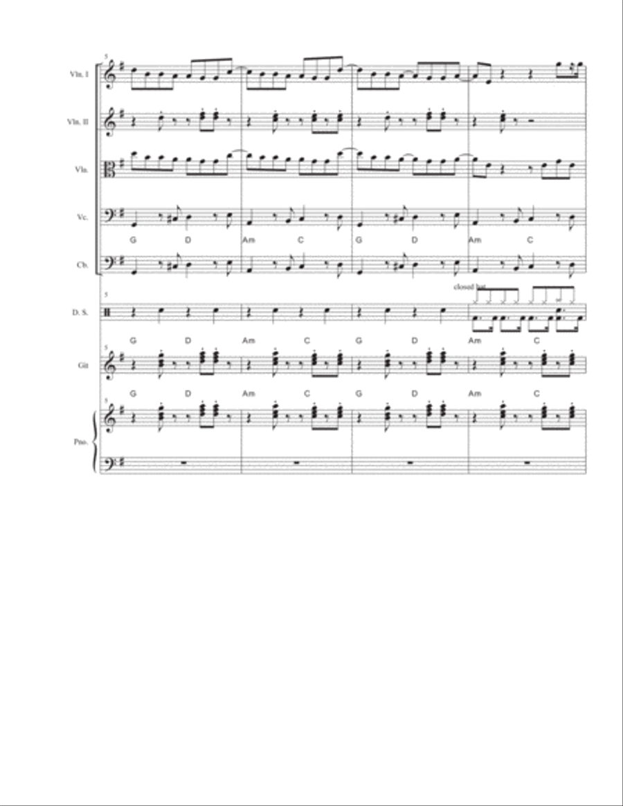 All Star Piano, Vocal, Guitar scores gallery preview page 2