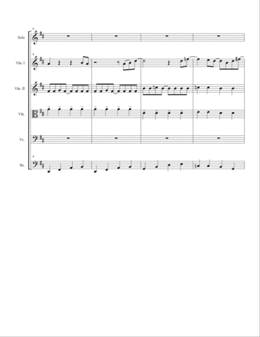 Crazy Little Thing Called Love Chamber Music scores gallery preview page 3