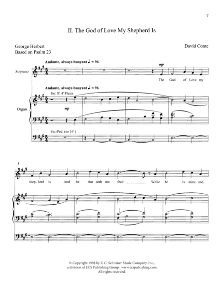 Songs of Consolation High Voice scores gallery preview page 6