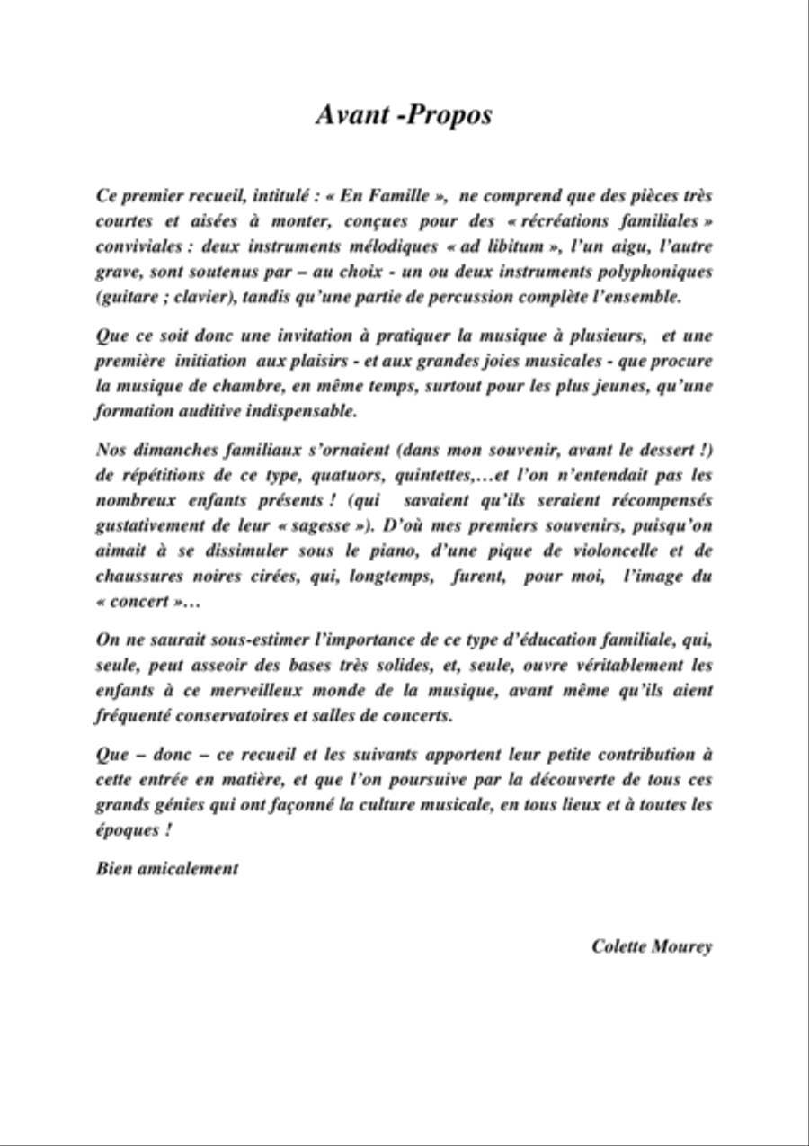 En Famille Piano scores gallery preview page 3