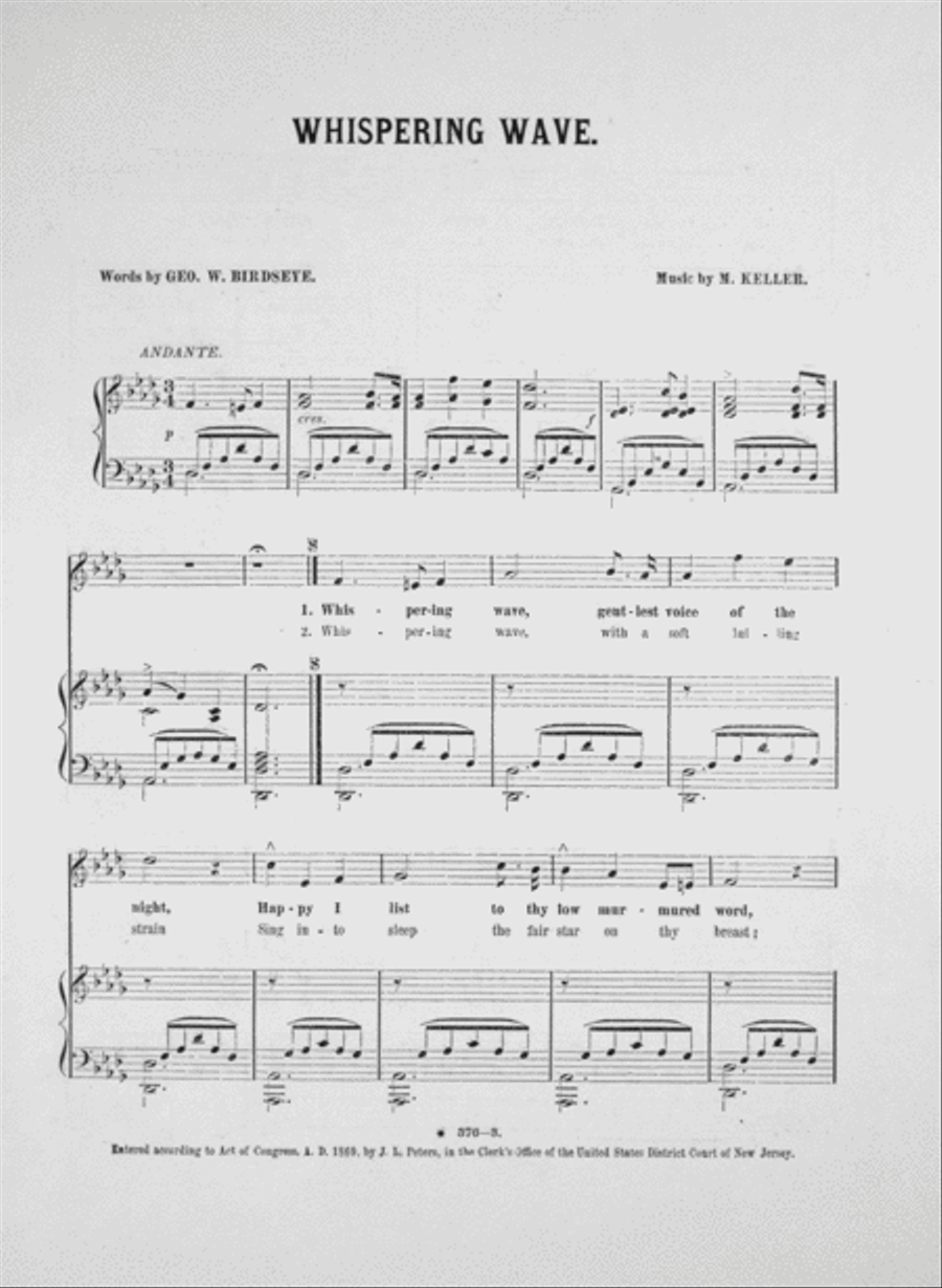 Whispering Wave Voice scores gallery preview page 2