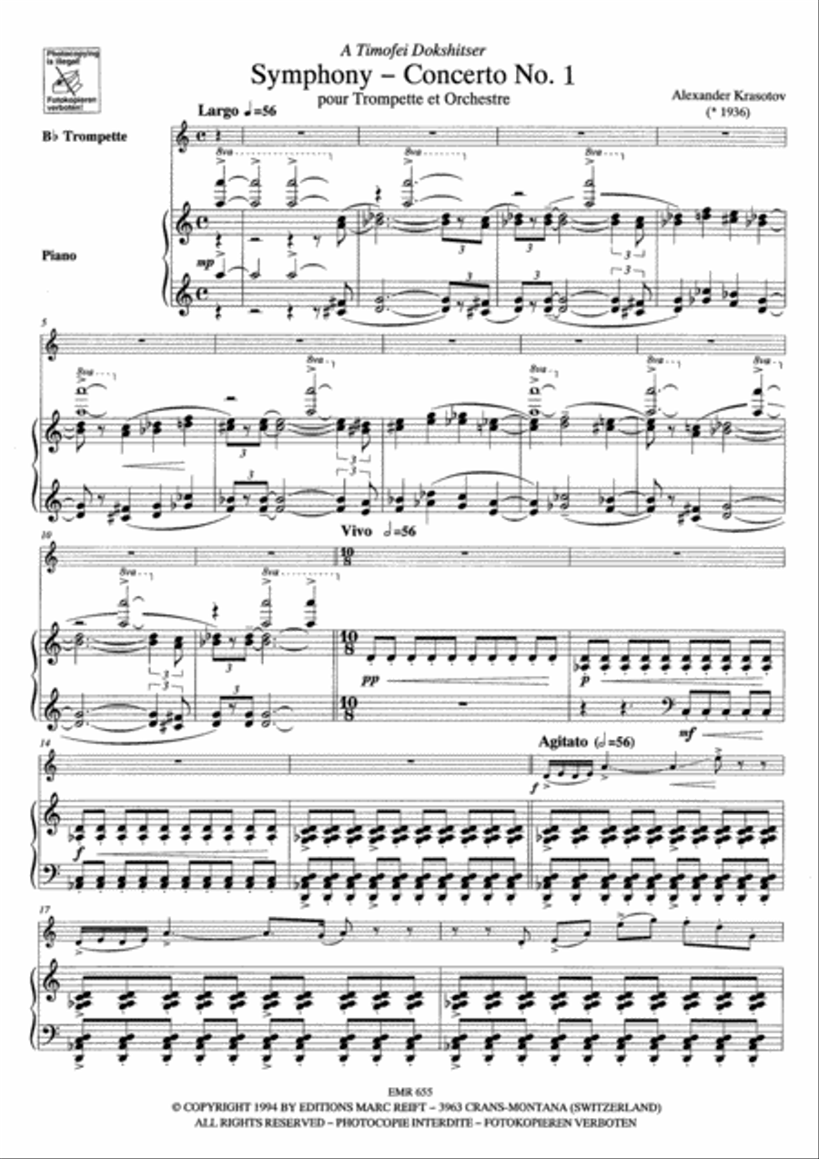 <br>Sheet music extract