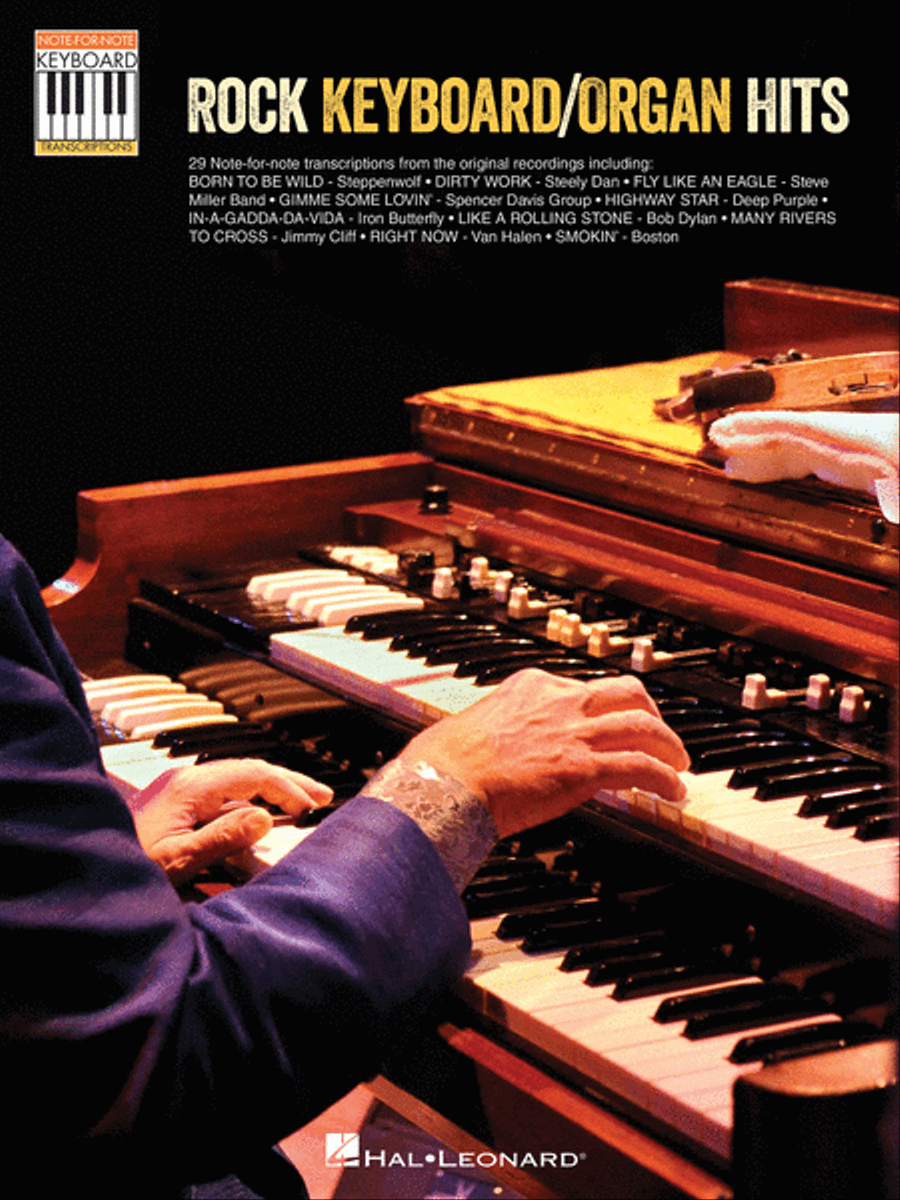 Rock Keyboard/Organ Hits Organ scores gallery preview page 1