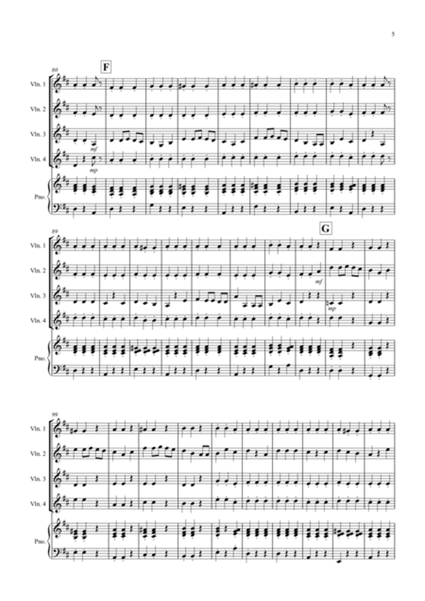2 Christmas Favourites for Violin Quartet (volume one) image number null