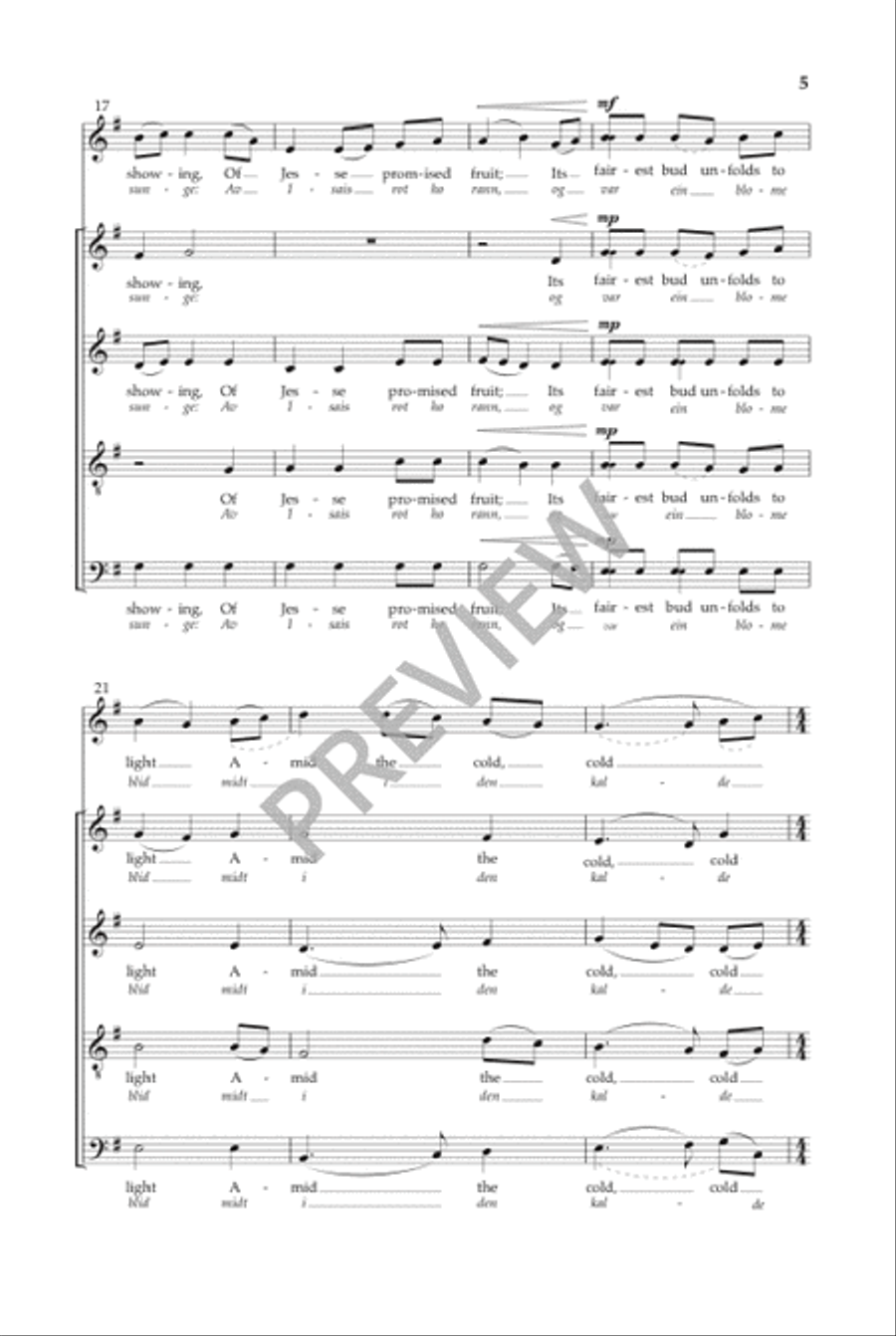 Spotless Rose Spotless Rose Divisi scores gallery preview page 6