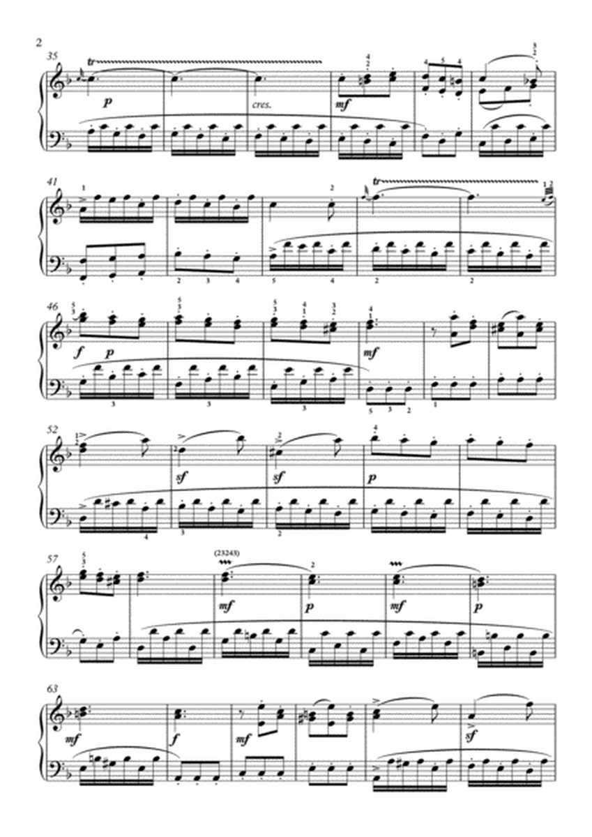 Scarlatti-Sonata in F-Major L.30 K.82(piano) image number null