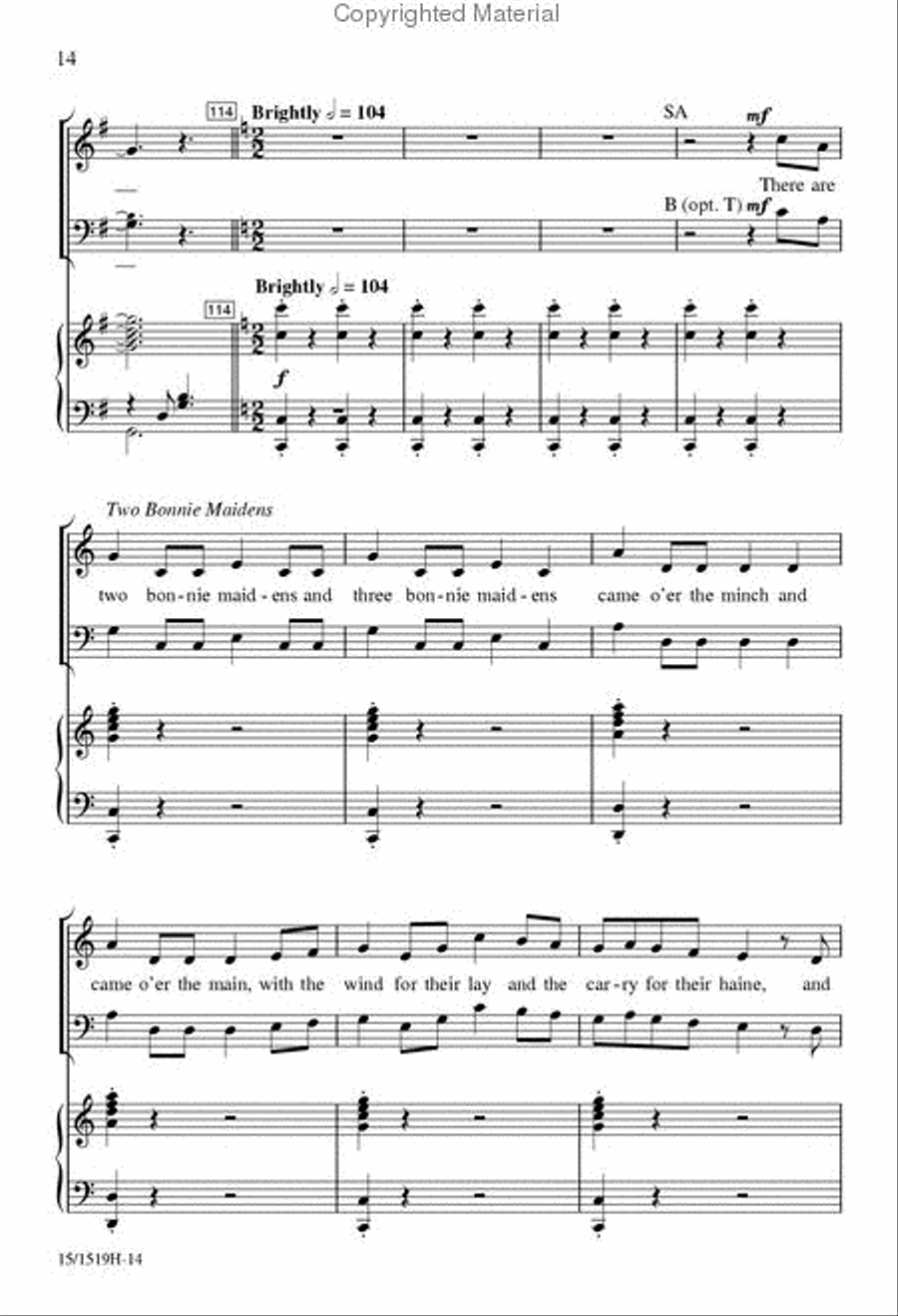 A Scottish Tribute A Scottish Tribute 4-Part scores gallery preview page 13