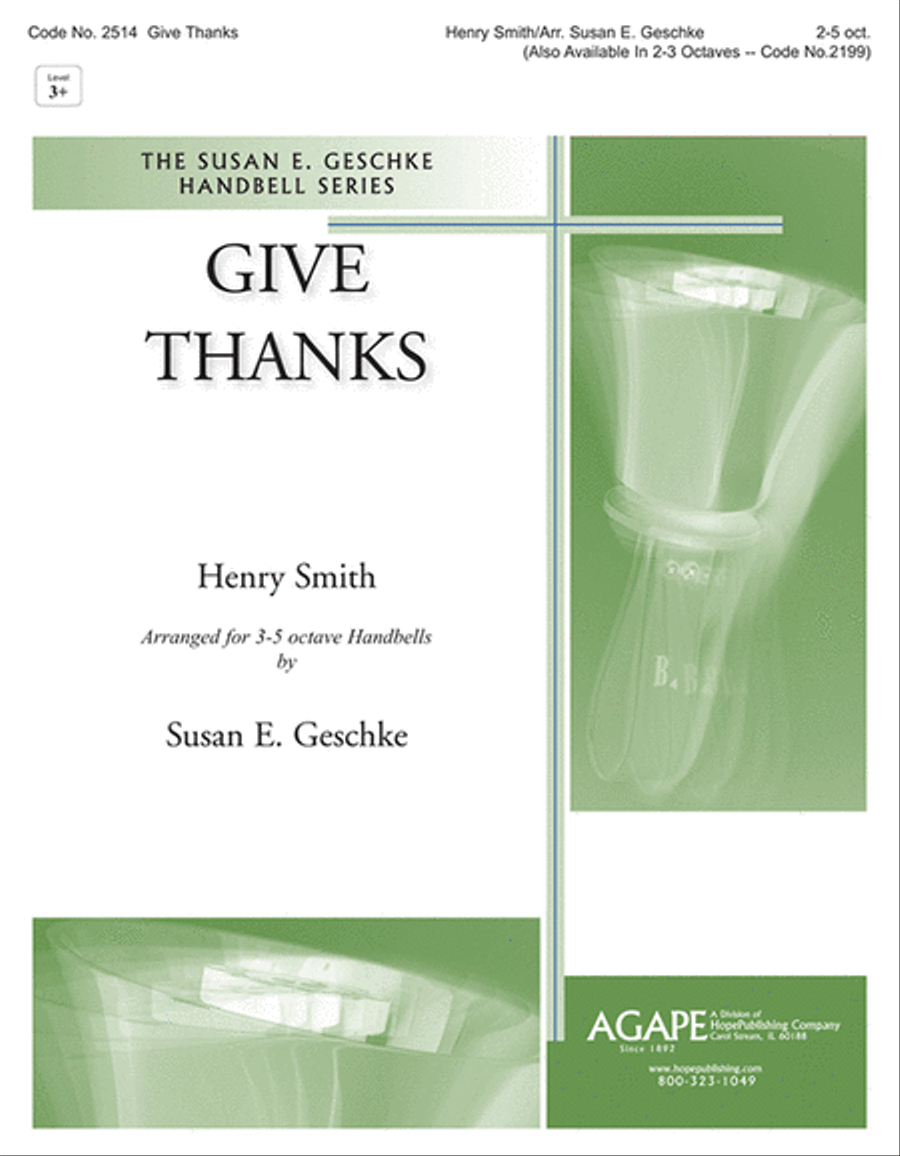 Give Thanks Give Thanks 5-Octaves scores gallery preview page 1