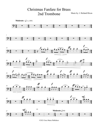 Christmas Fanfare for Brass-2nd trombone