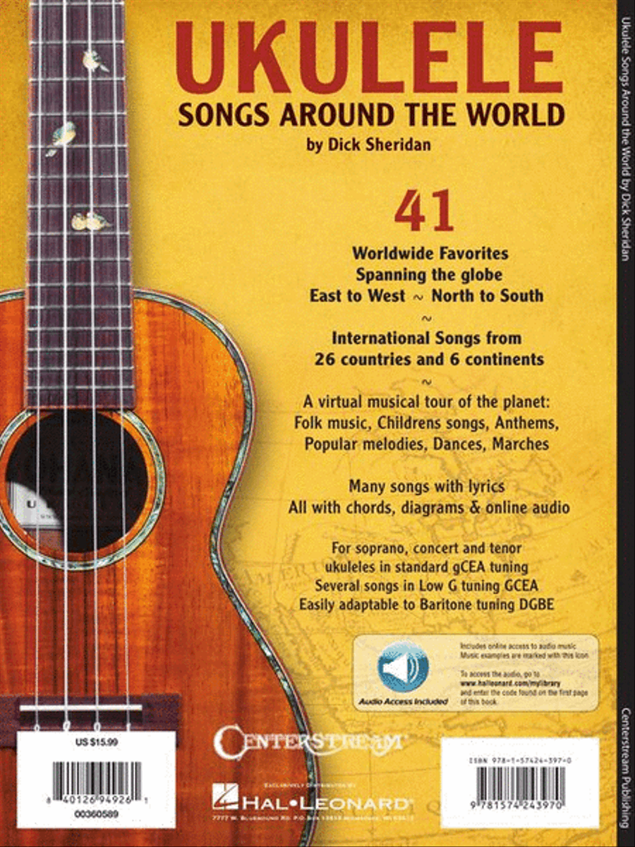 Ukulele Songs Around the World Acoustic Guitar scores gallery preview page 10