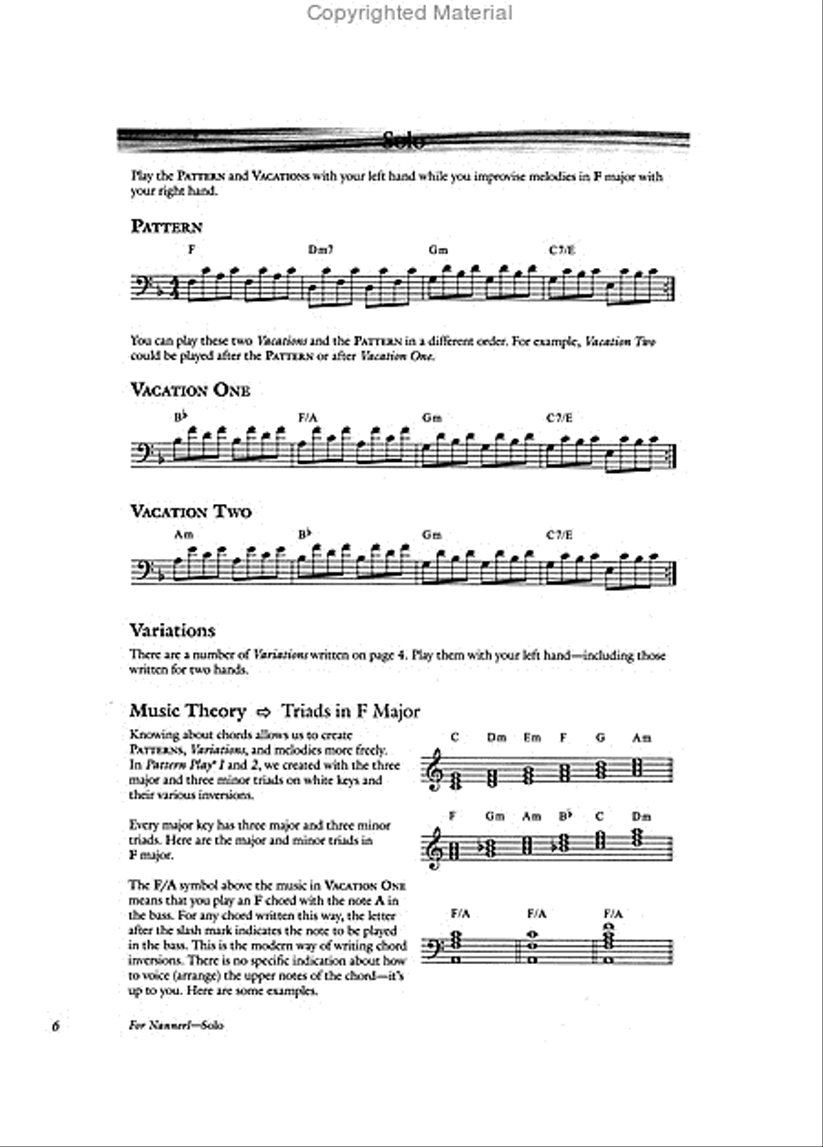 Pattern Play 3 Piano Solo scores gallery preview page 2