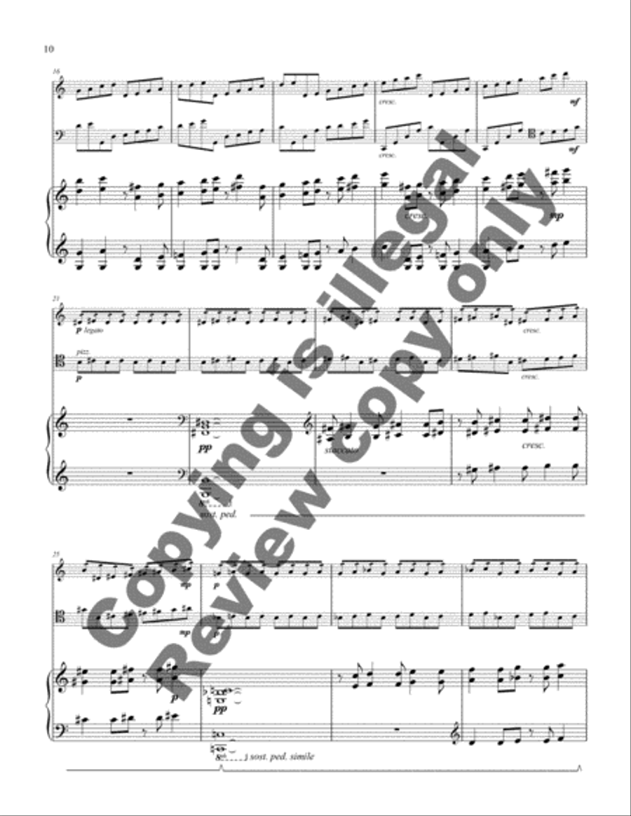 Pender Harbour Suite Pender Harbour Suite Piano Trio scores gallery preview page 18