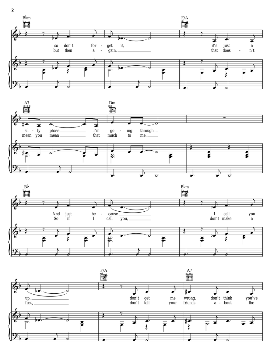 I'm Not In Love Acoustic Guitar scores gallery preview page 2