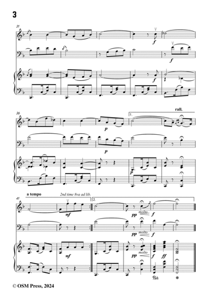 Di Capua-O sole mio,for Violin,Cello and Piano image number null